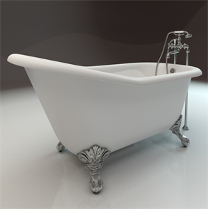 claw-foot bathtub Recor Slipper